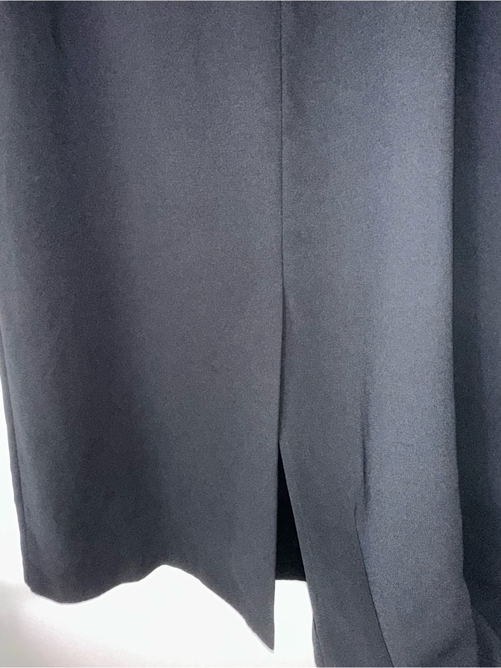 New York & Company Black Maxi Skirt - Sleek Straight Silhouette - Picture 10 of 11